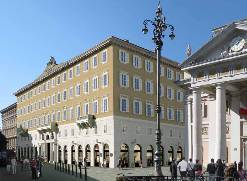 progettazione per la ristrutturazione del palazzo TERGESTEO sito in Trieste